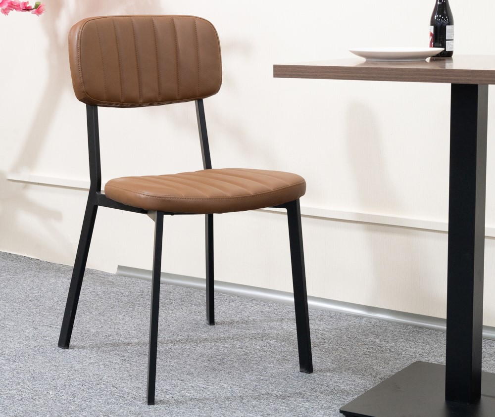 leather chair to match restaurant dining table
